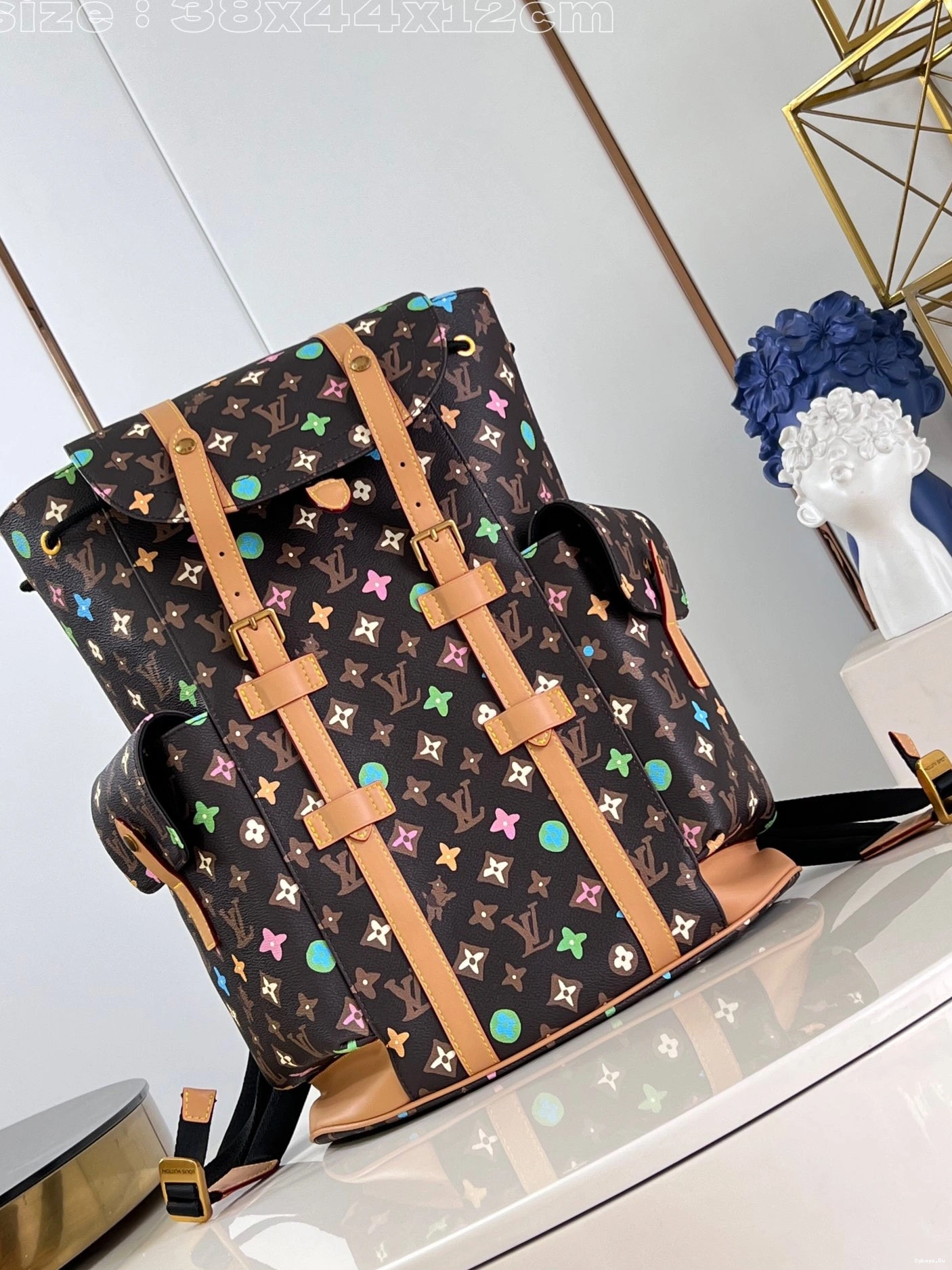 Vuitton MM-38*44*12.5CM Backpack Louis Christopher 0117